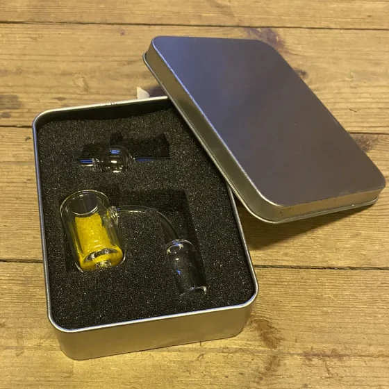 Black Leaf Color Grid Banger m. Carb Cap SG 18,8 (Udgået)