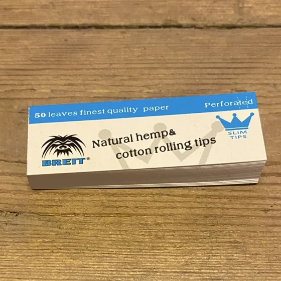 Breit Natural Hemp and Cotton Filtertips 50 stk (Udgået)