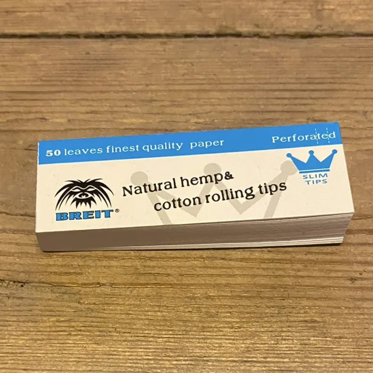 Breit Natural Hemp and Cotton Filtertips 50 stk (Udgået)