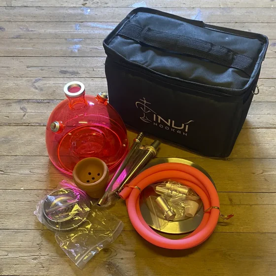 Invi Festival Plastik Vandpibe Pink 35 cm (Udgået)