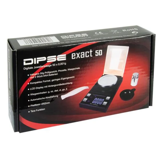 DIPSE - Exact 50 Juweler Scale 0,001-50g - Billede 2
