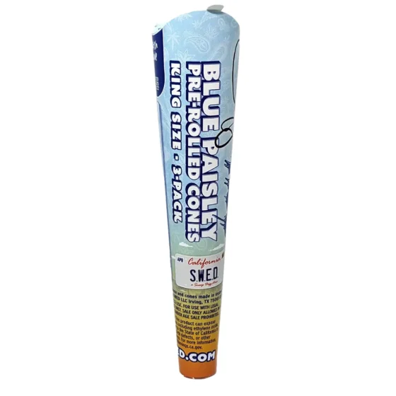 Dogg Lbs - Blue Paisley King Size Cones 3 stk - Billede 2