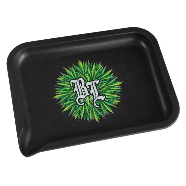 Black Leaf - Mixing Tray 80% Straw & Eco Plastic Black