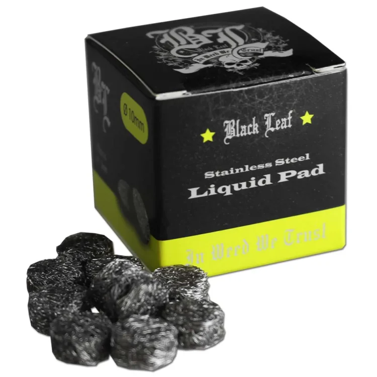 Black Leaf - Stainless Steel Liquid Pads 10,0 mm