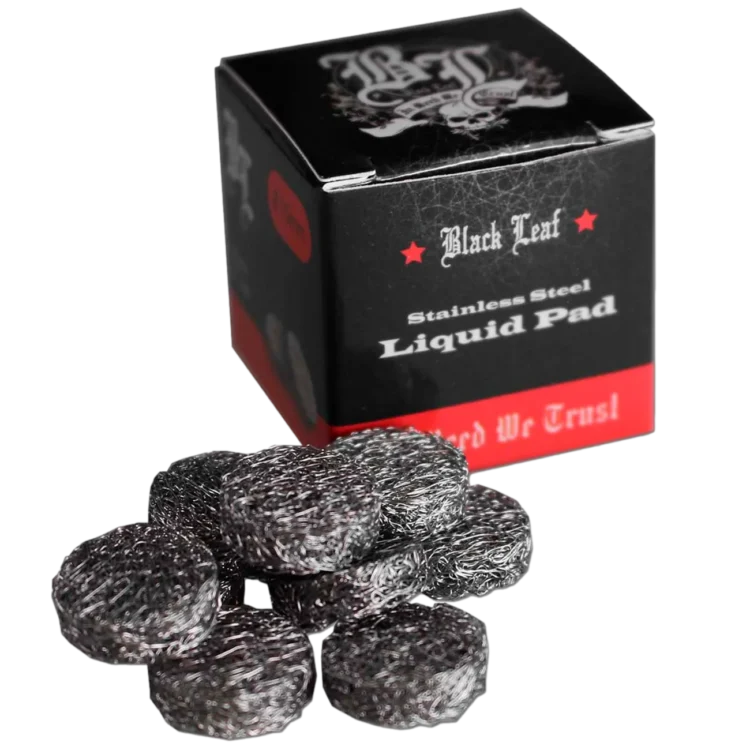 Black Leaf - Stainless Steel Liquid Pads 15,0 mm