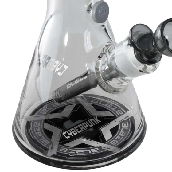 Blaze Glass - Cyberpunk Flask Percolator Bong 52 cm - Billede 3
