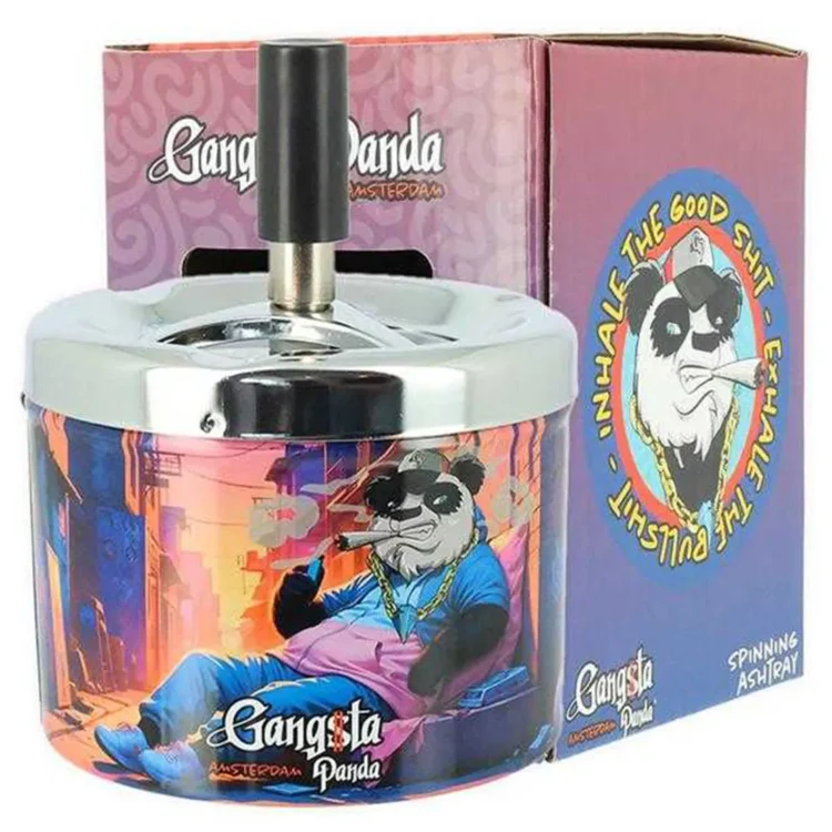 Gangsta Panda - Chill On Street Spinning Ashtray