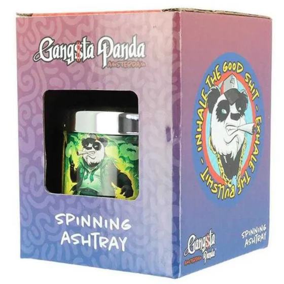 Gangsta Panda - Indiana Jones Spinning Ashtray - Billede 3
