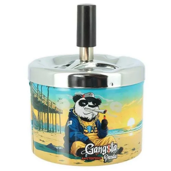 Gangsta Panda - Venice Beach Spinning Ashtray - Billede 2
