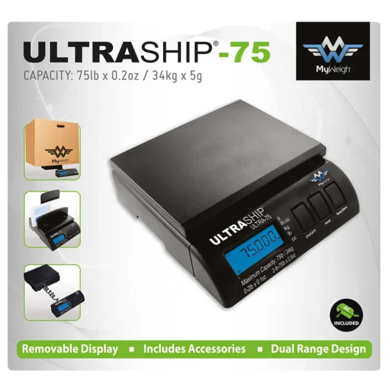 My Weigh - ULTRASHIP 75 5,0-34000g - Billede 3