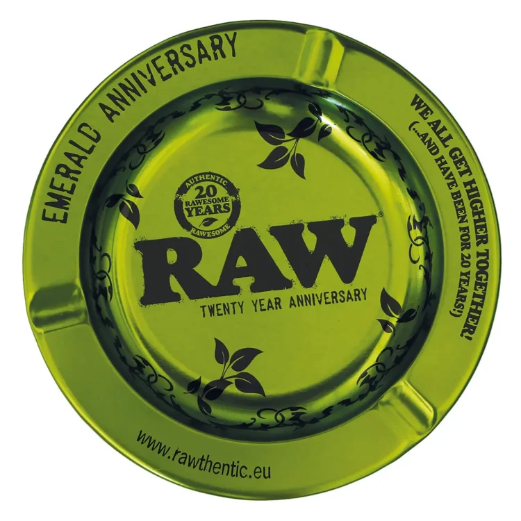 RAW - “20 Year Anniversary Edition” Emerald Ashtray