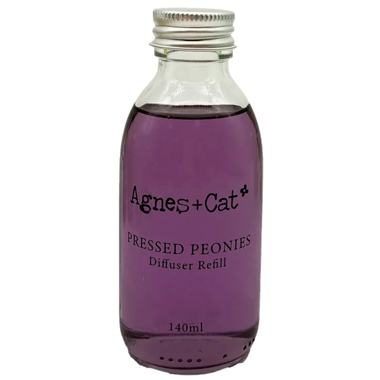 Agnes & Cat - Pressed Peonie Duftpinde Refill 140 ml