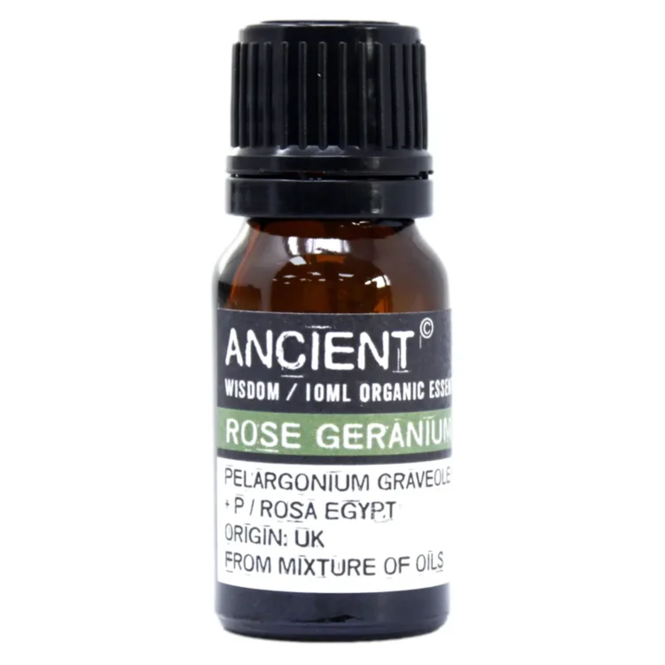 Ancient - Rose Geranium Økologisk Æterisk Olie 10 ml