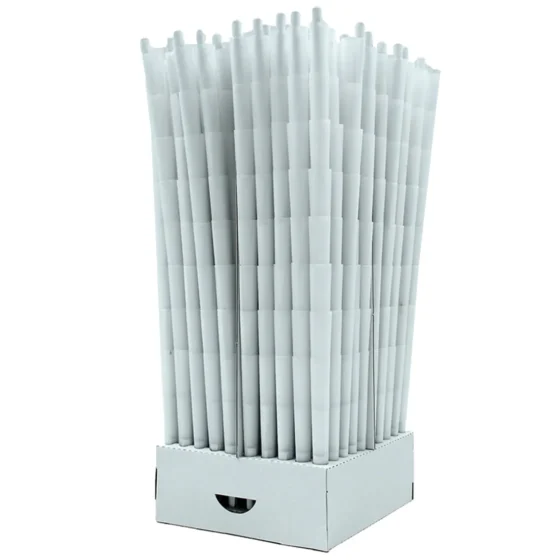 Blazem - White 109/26 King Size Cones 800 stk