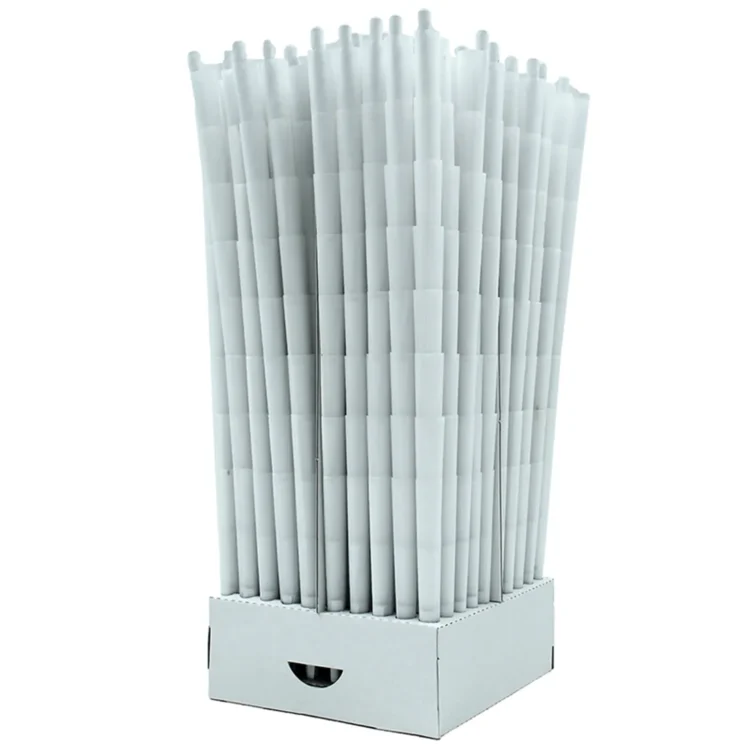 Blazem - White 109/26 King Size Cones 800 stk