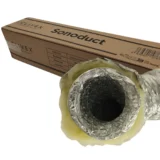 Clivex - Dobbetlag Lydisoleret Flexslange 102 mm (10M)