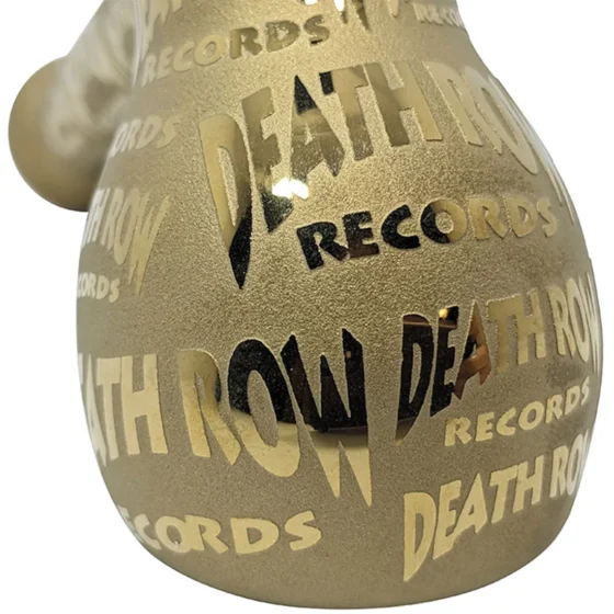 Death Row Records - Full Metallic Etched Gold Hammer Bubbler 152 mm - Billede 4