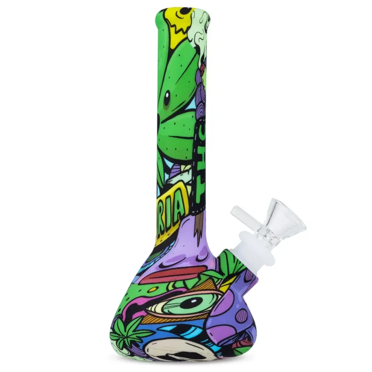 Euphoria - Whimsical 'Playful & Durable' Silicon Bong 19 cm