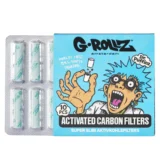G-Rollz - Activated Carbon Filters Blue (6 mm) 10 stk
