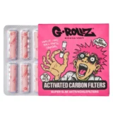 G-Rollz - Activated Carbon Filters Pink (6 mm) 10 stk