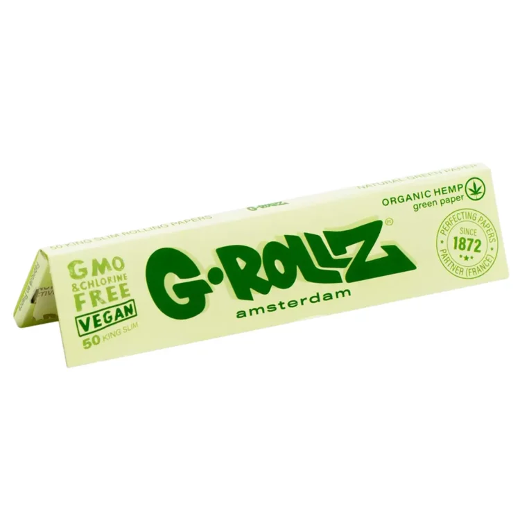 G-Rollz - Organic Green Hemp King Size Slim