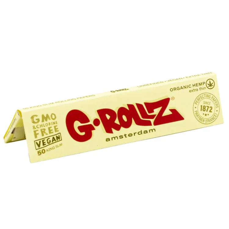 G-Rollz - Organic Hemp Extra Thin King Size Slim