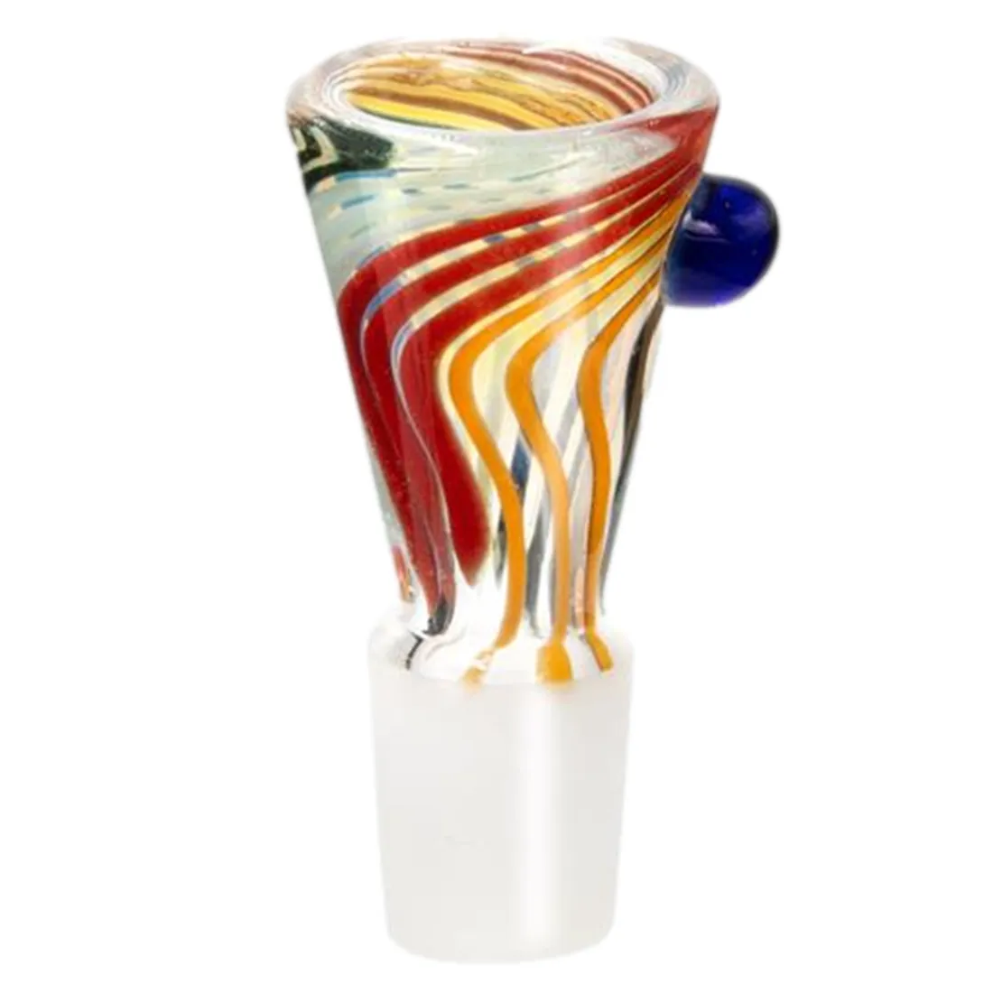 KNIST - Batik Cone Bowl Red & Orange SG 18,8