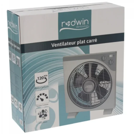 RODWIN - Flad Boksventilator 30 cm - Billede 2