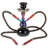 Scott - Sinai Black Shisha 2x Hose 25 cm