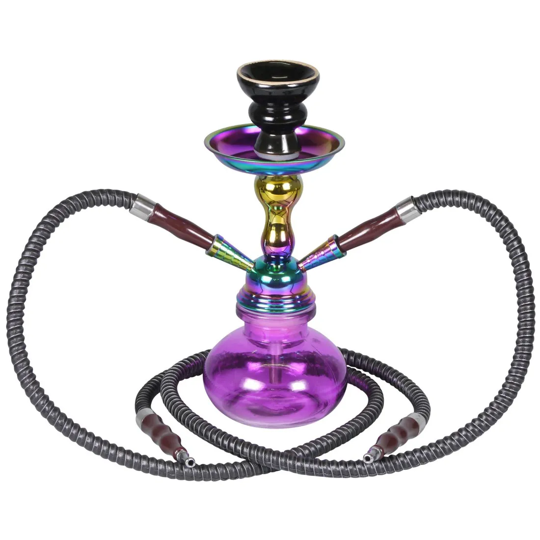 Scott - Sinai Rainbow Shisha 2x Hose 25 cm