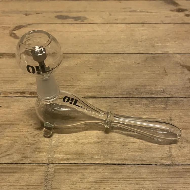 Black Leaf - "Seal" Oil Dab Pipe 14,5 cm (Udgået)