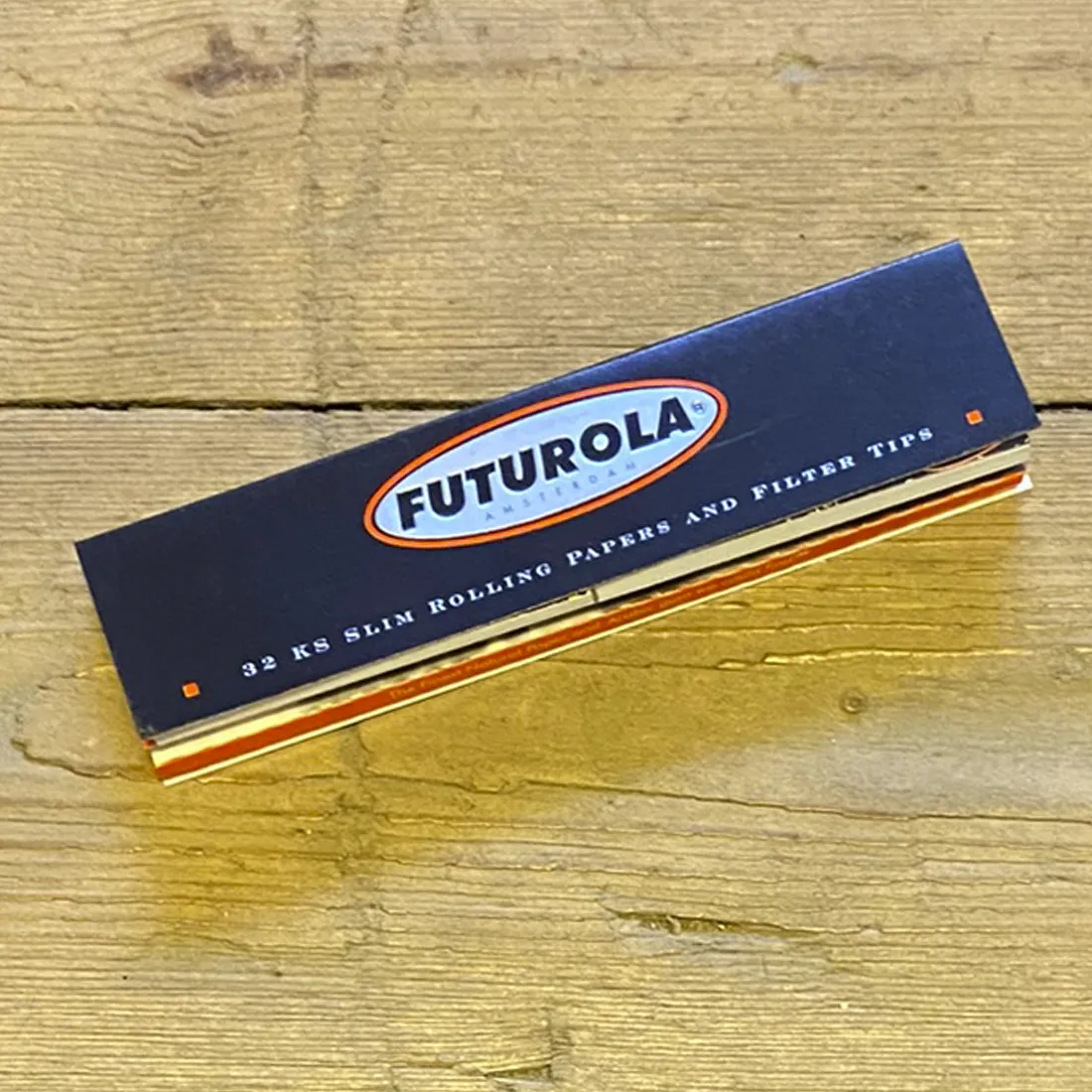 FUTUROLA - King Size Slim Rolling Papers inkl. Filter Tips (Udgået)