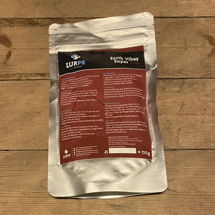 Lurpe - Earth Vibes Super Soil 150g (Udgået)