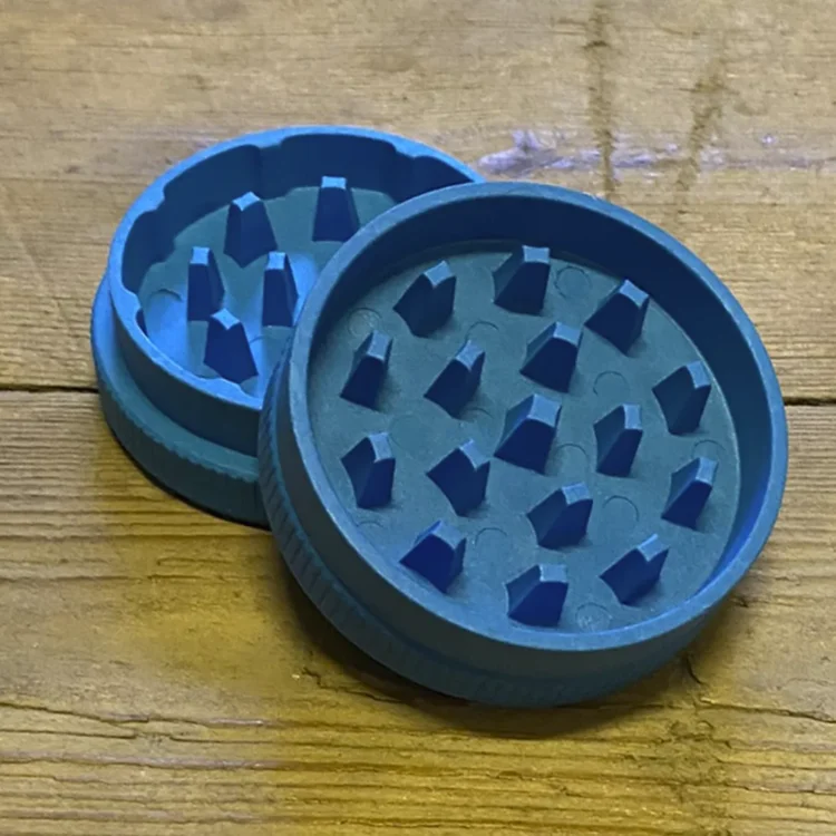 Santa Cruz - Biodegradable Hemp Grinder Blue Ø55 (NY)