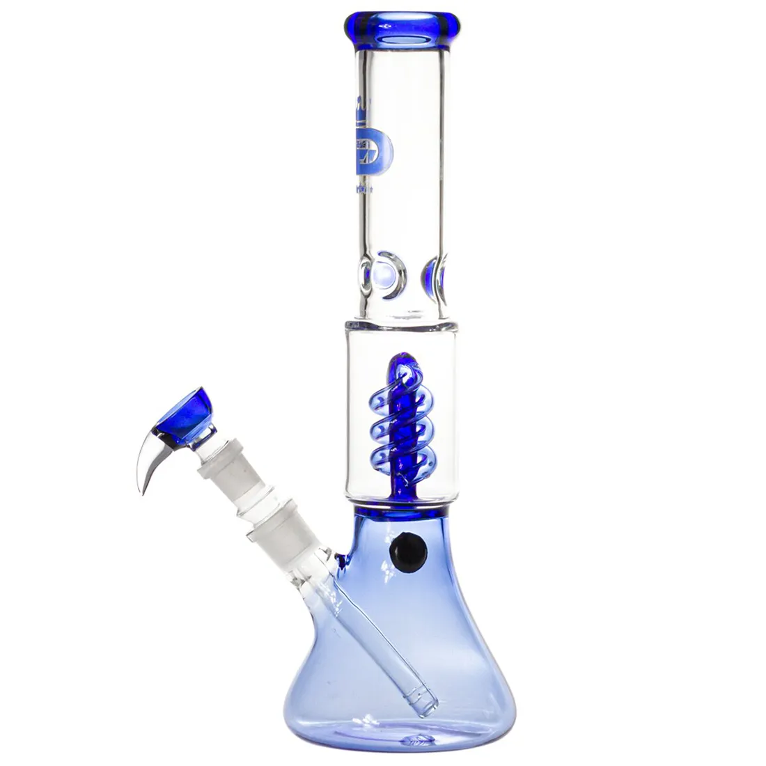 Grace Glass - Small Boy Blue Percolator Bong 35 cm - Billede 2