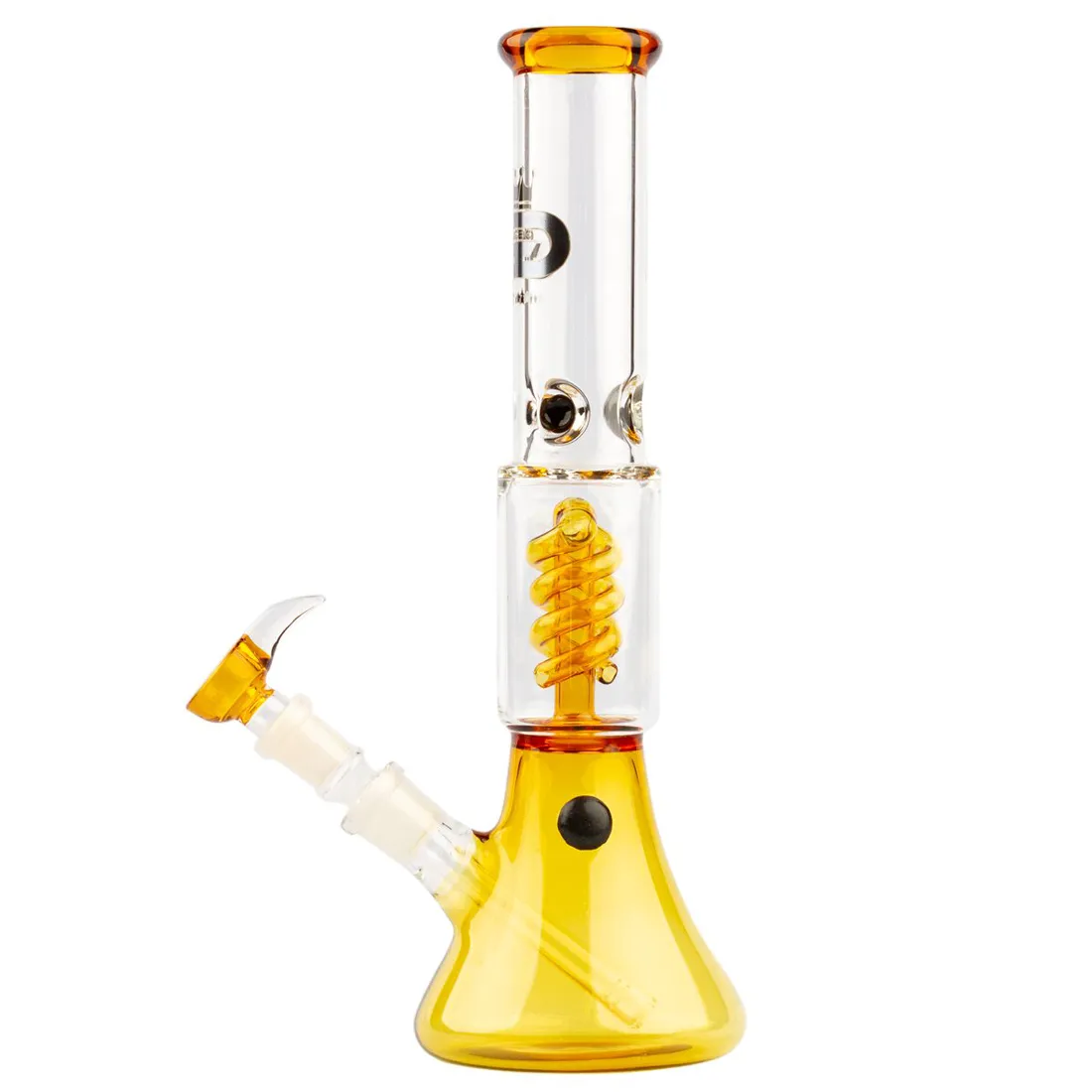 Grace Glass - Small Boy Yellow Percolator Bong 35 cm - Billede 2