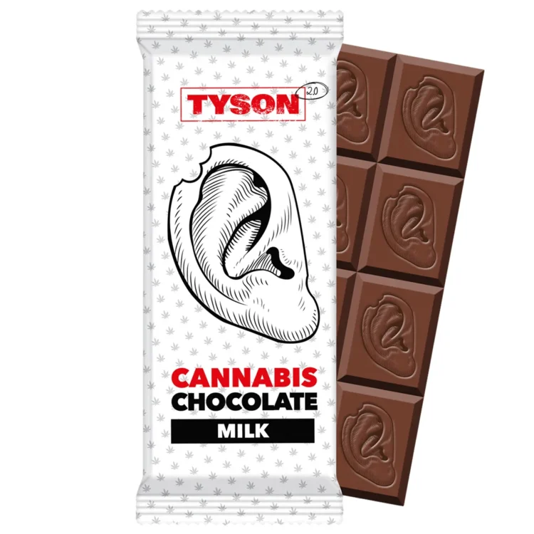 Tyson 2.0 - Cannabis Mælkechokolade 100g