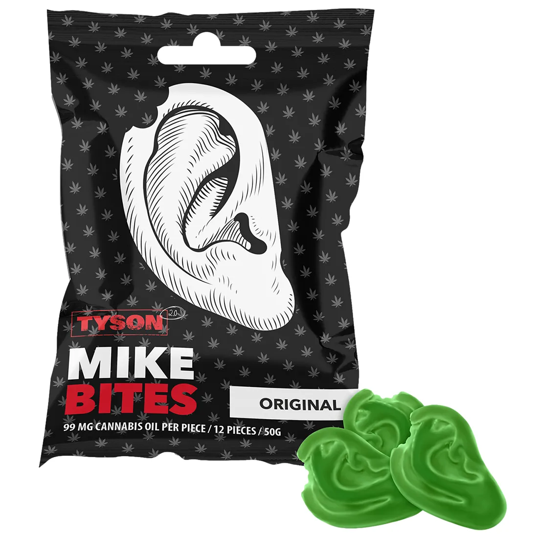 Tyson 2.0 - Mike Bites Cannabis Vingummi 50g