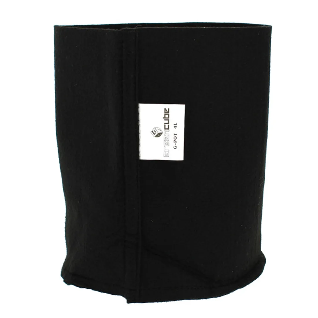 Greencube - Textile Pot Black 4L