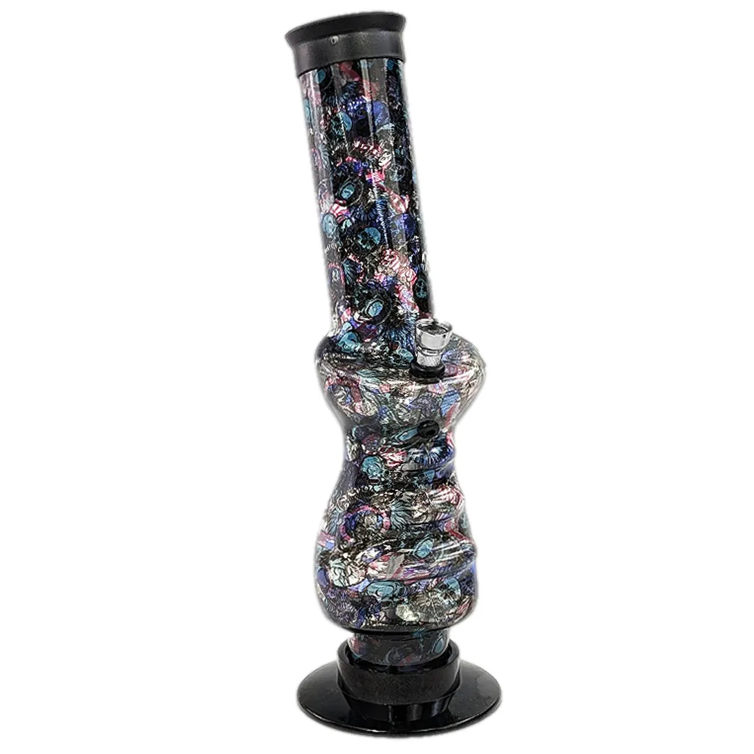 Jelly Joker - Joystick Skull Akryl Bong 32 cm