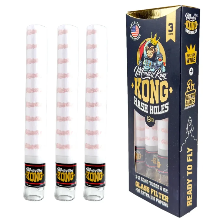 Monkey King - Kong Hash Holes Glass Filters 3 stk