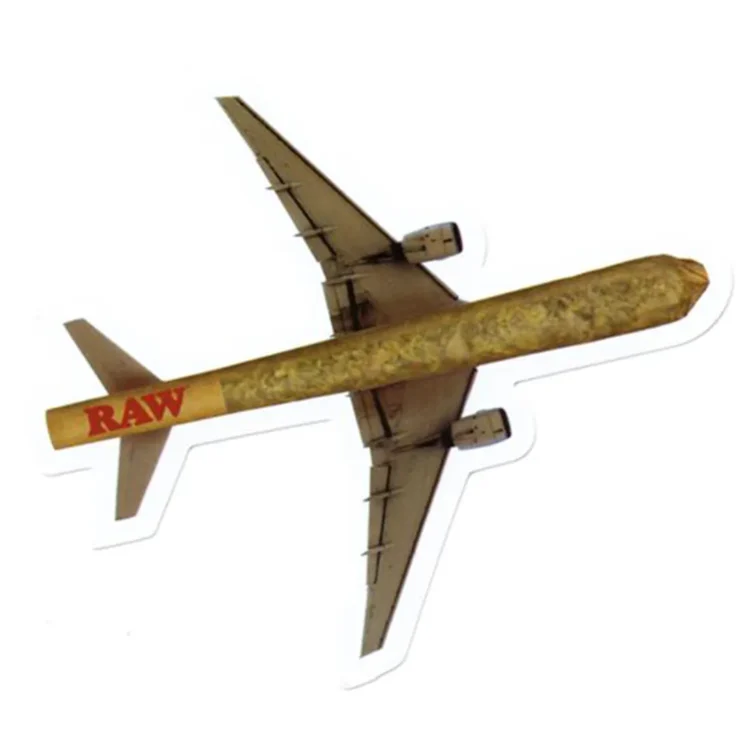 RAW - Cone Plane Sticker