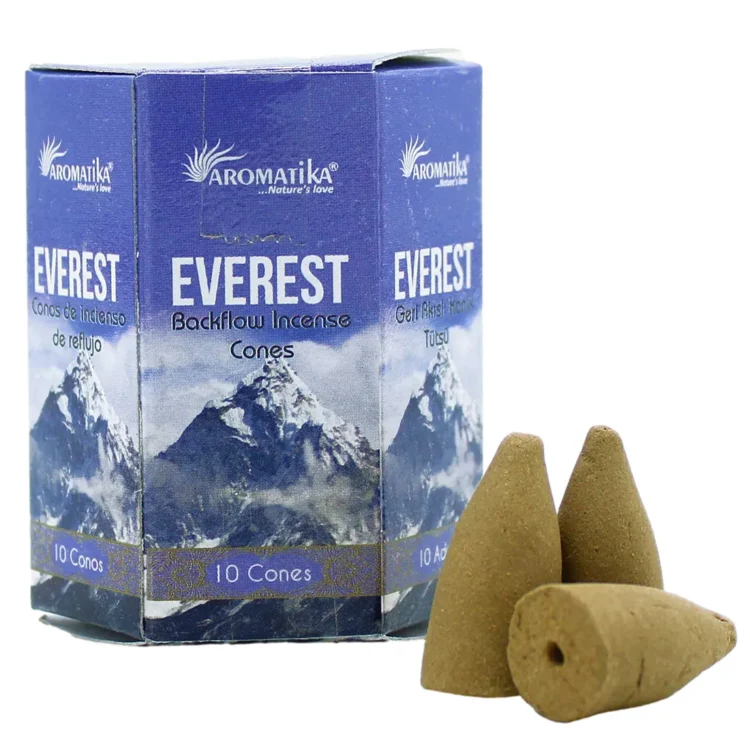 Aromatika - Everest Masala Blackflow Røgelseskegler 10 stk