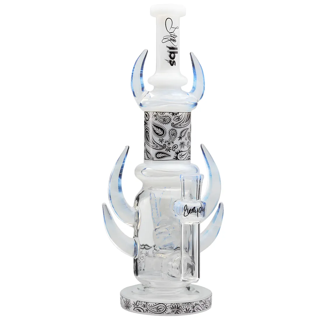 Dogg Lbs - Westside Rider Water Pipe White 31 cm