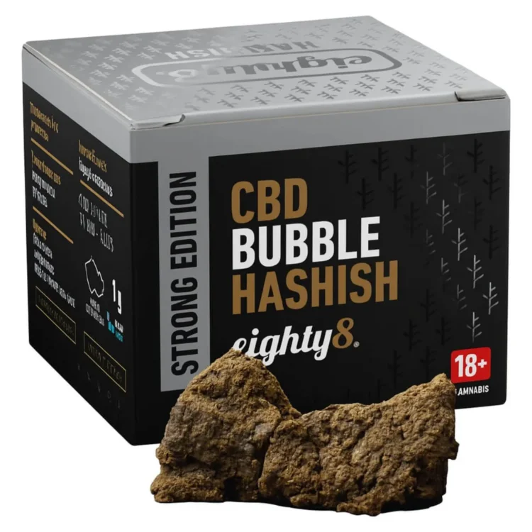 Eighty8 - Bubble Hashish 21% CBD
