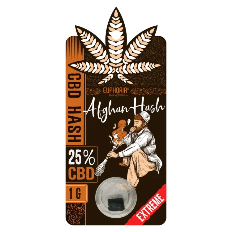 Euphoria - Afghan Hash 25% CBD