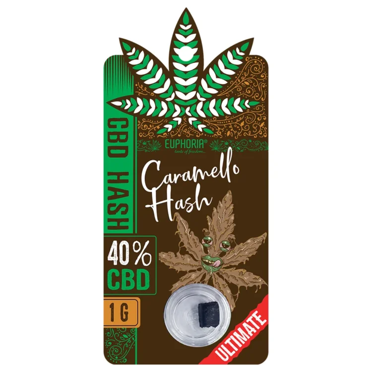 Euphoria - Caramello Hash 40% CBD