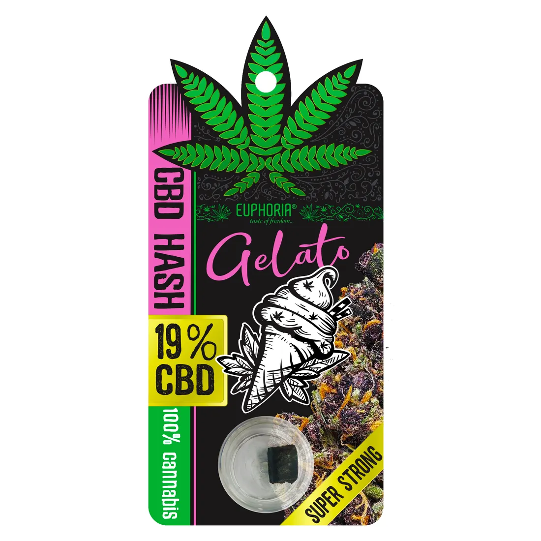 Euphoria - Gelato Hash 19% CBD