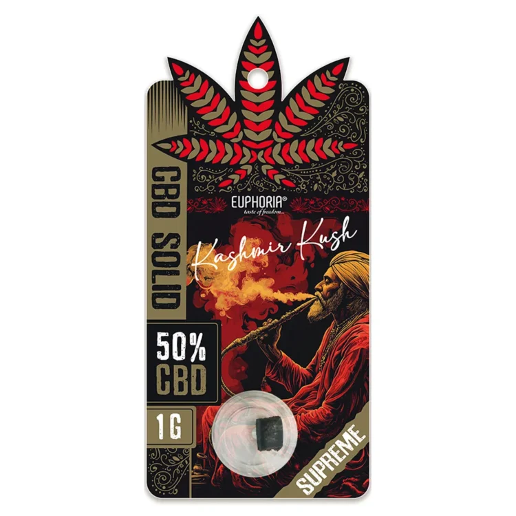 Euphoria - Kashmir Kush Hash 50% CBD