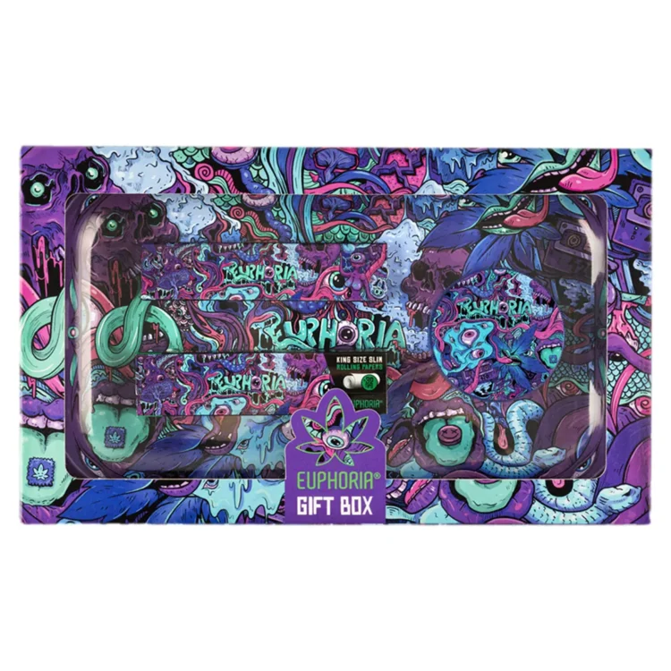 Euphoria - Psychedelic Total Rolling Kit Gaveæske